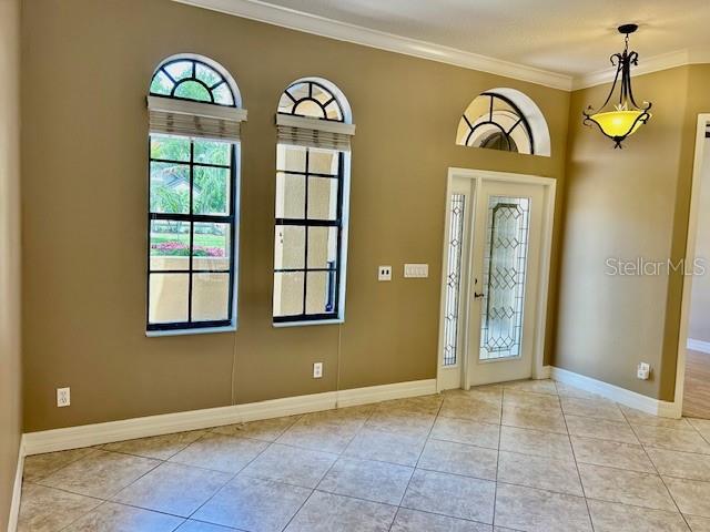 Front Door Entrance with Custom Windows