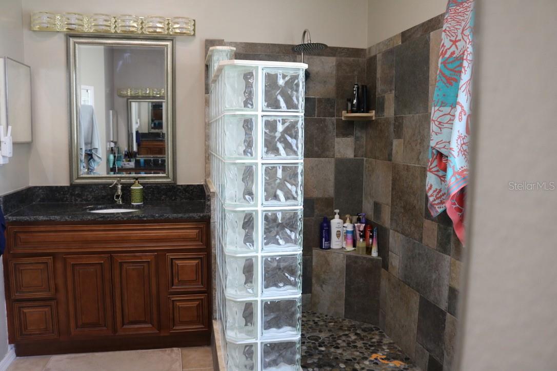 Shower in Primary Bath