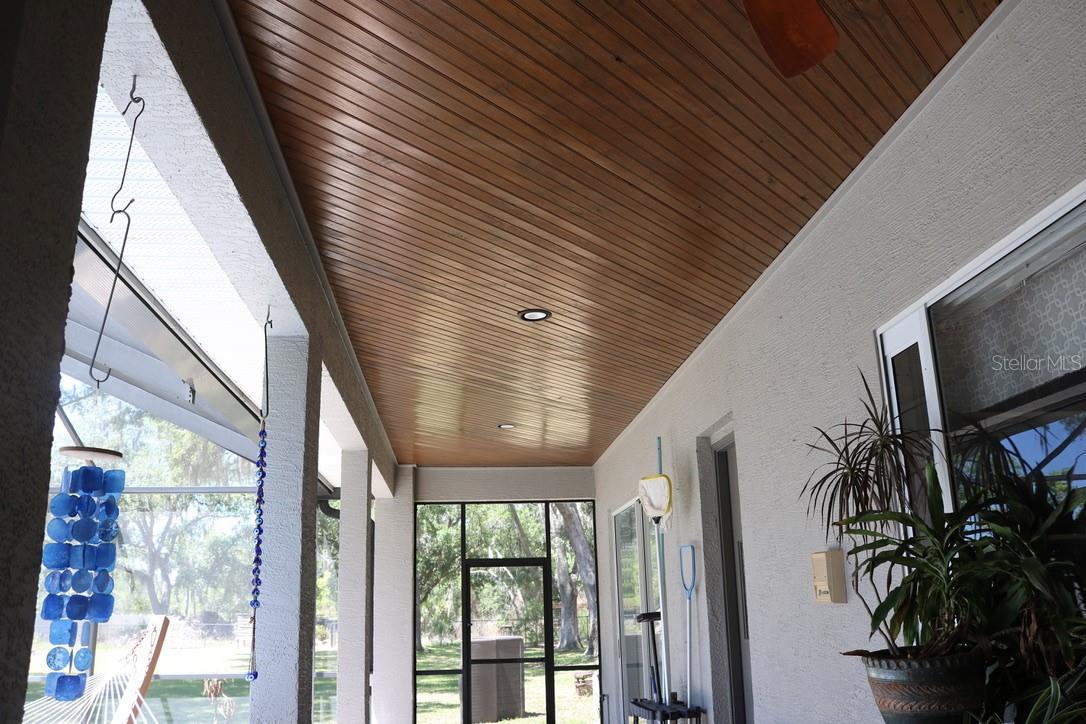 Lanai ceiling