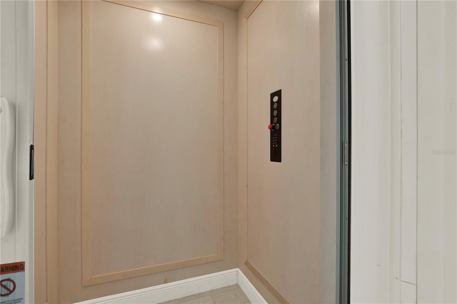 Yes, even an elevator to navigate all 3 floors.