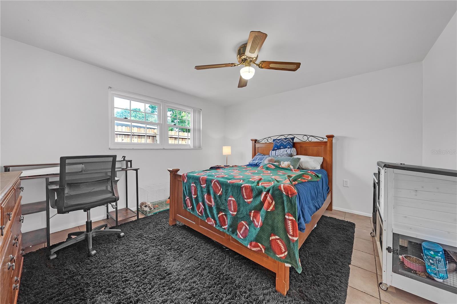 Bedroom 3 with walk in closet