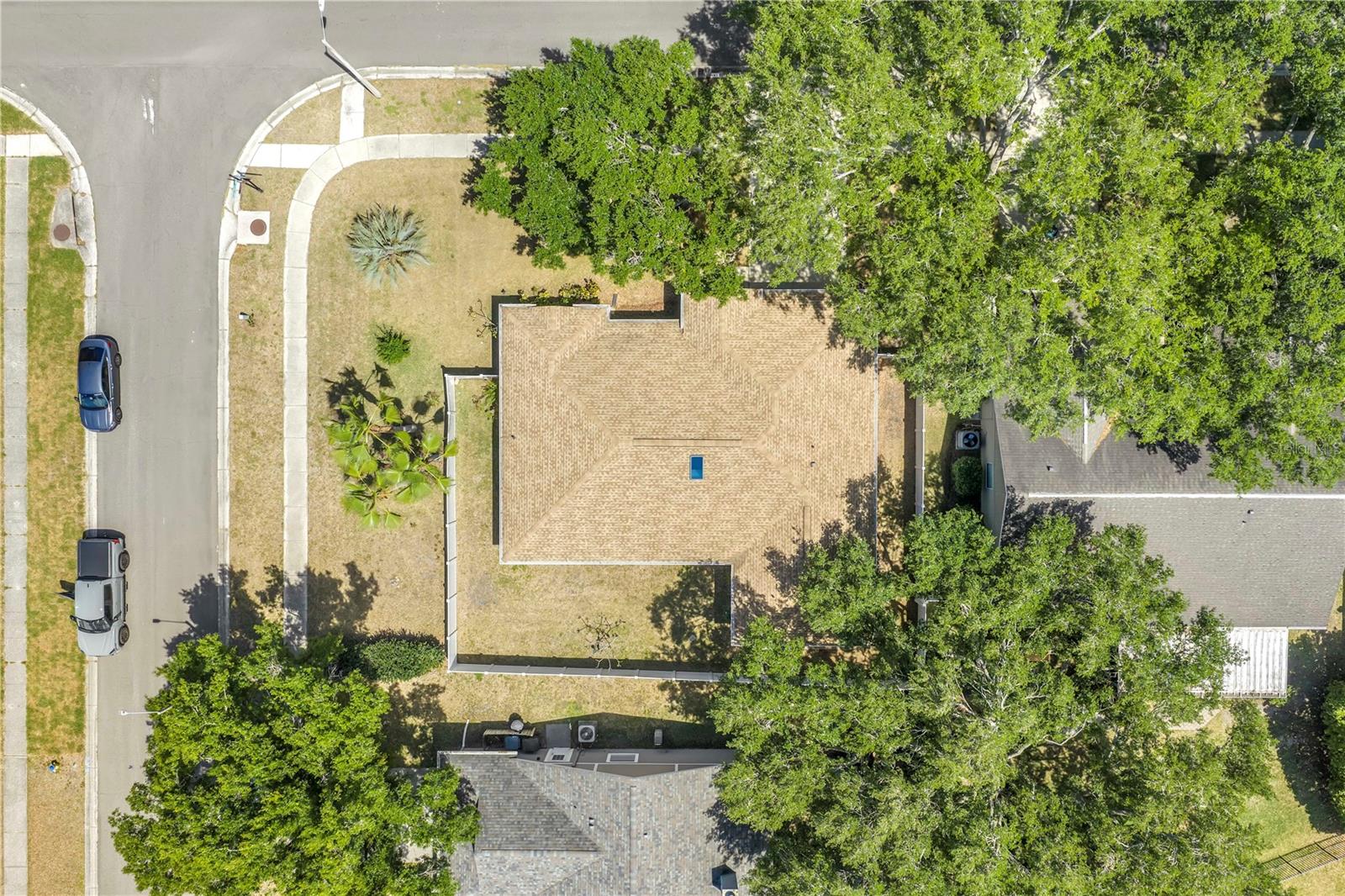 Aerial View of Property