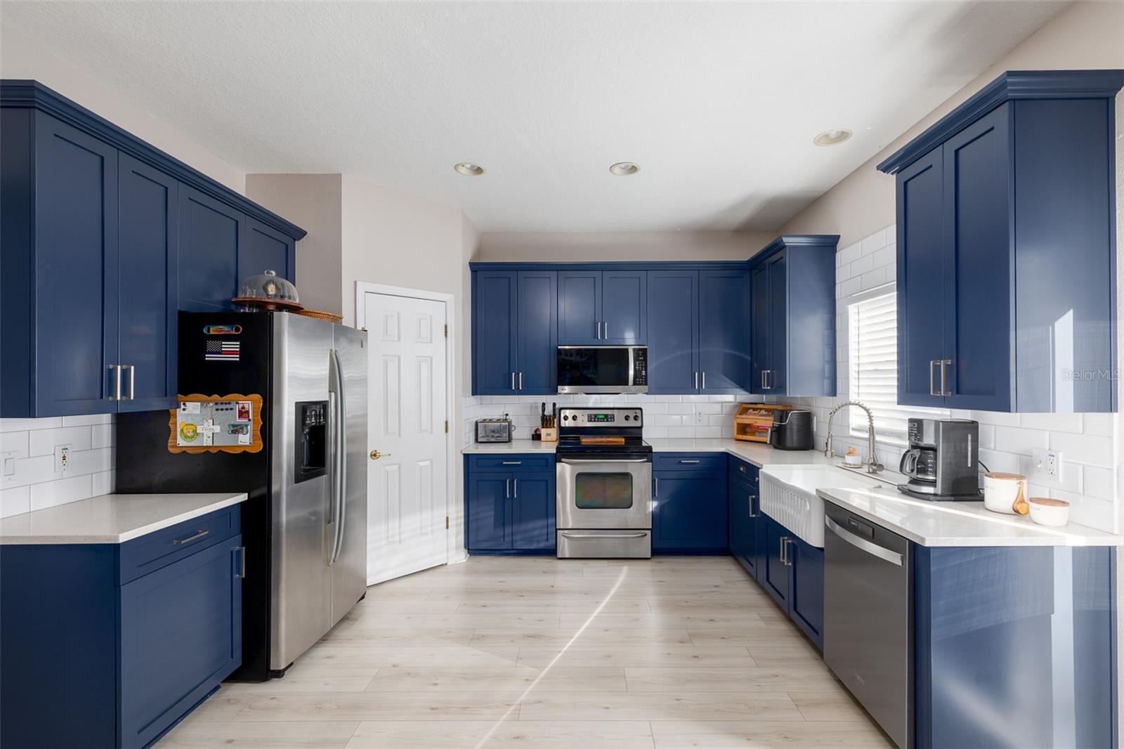 Very Spacious Eat-In Kitchen area with View of Conservation!