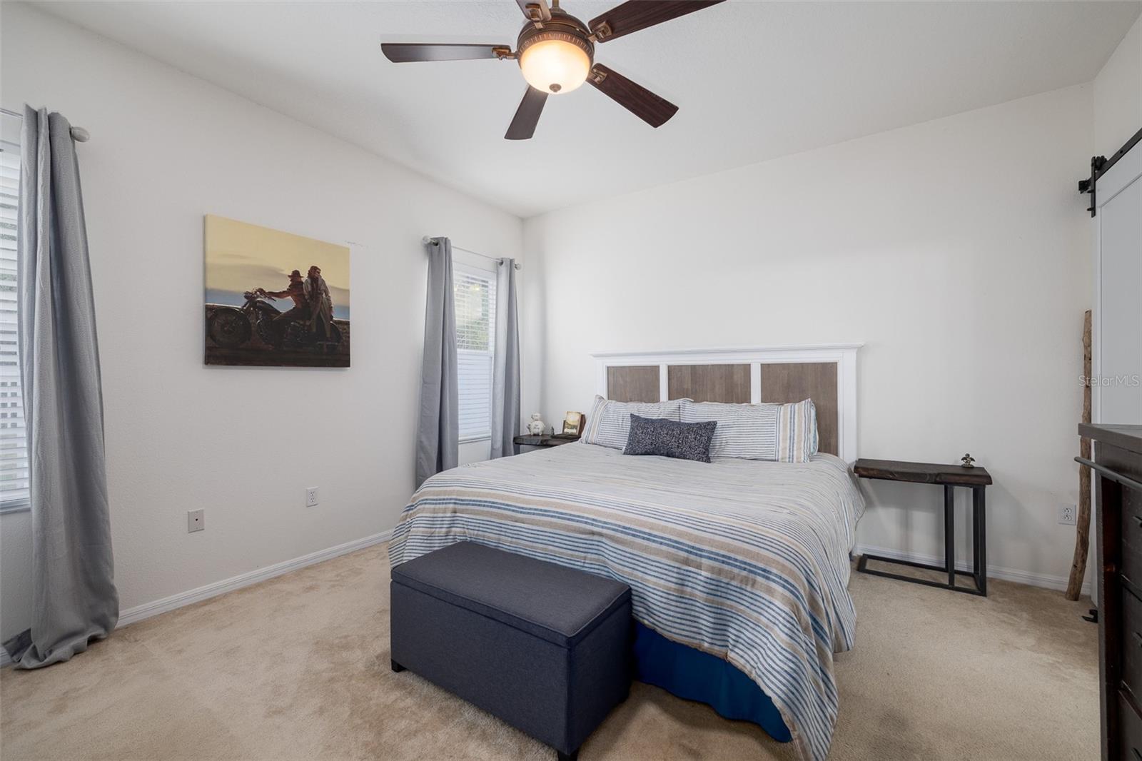 Large Owner's En-Suite with View of Conservation!