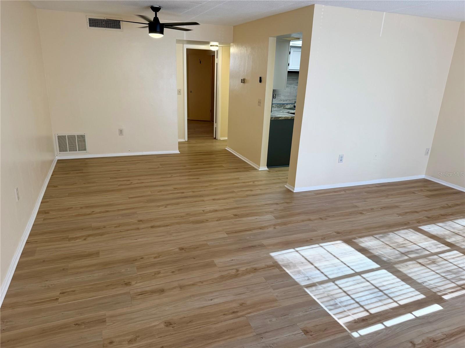 Standing at front door