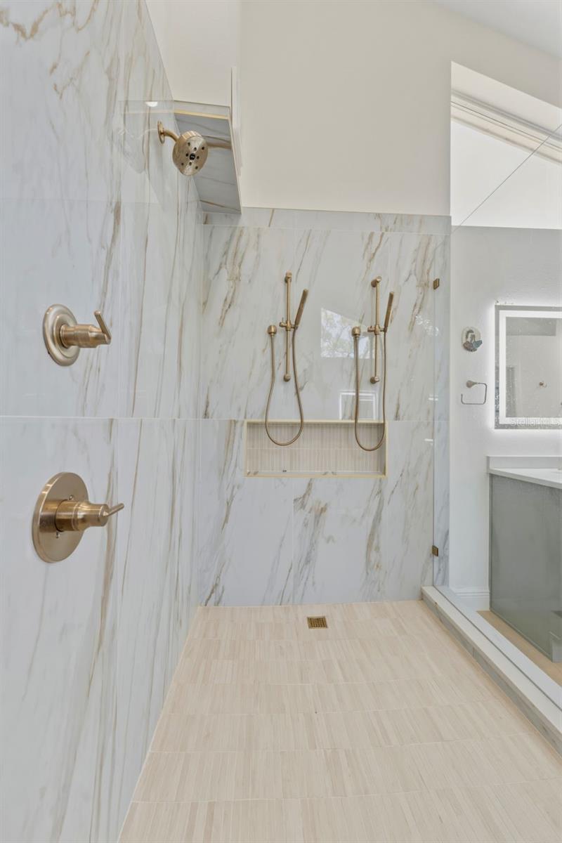 Master Bathroom with Walk in Shower