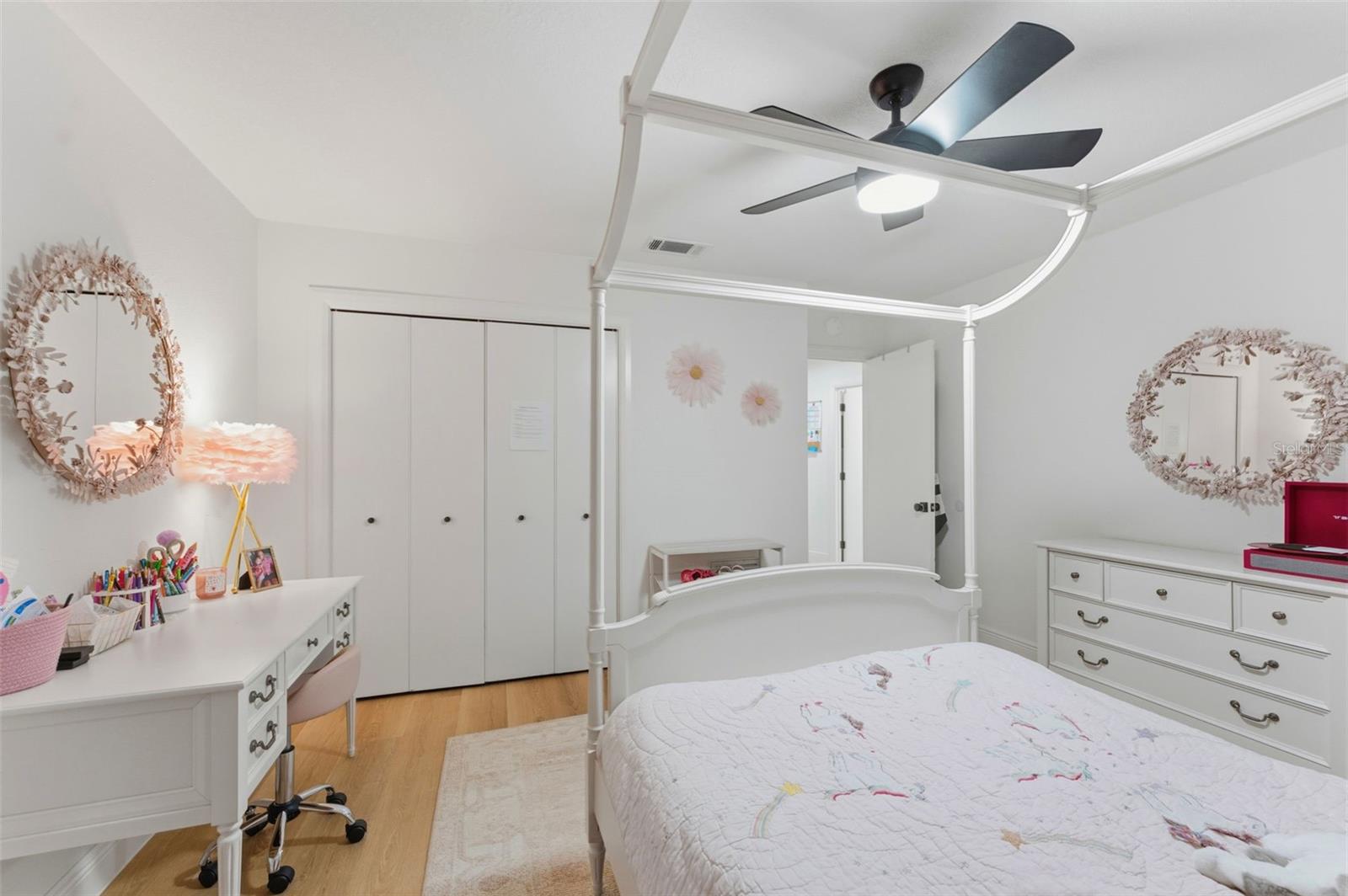 Bedroom #2 with a Built in Closet