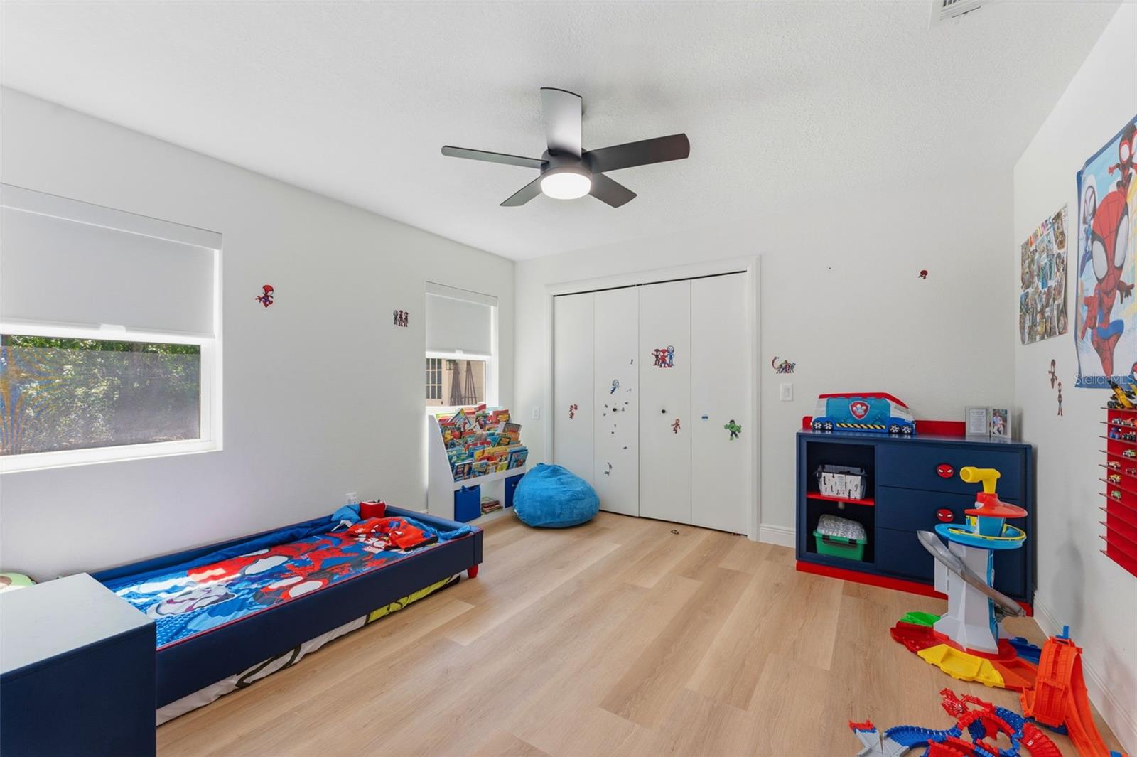 Bedroom #3 with Built in Closet