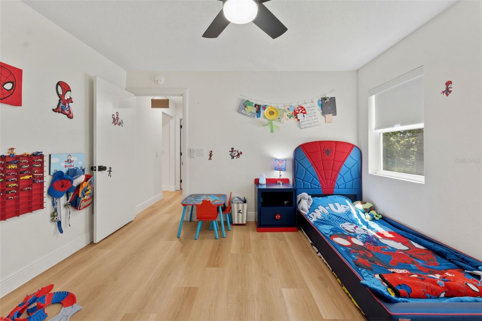 Bedroom #3 with Ceiling Fan