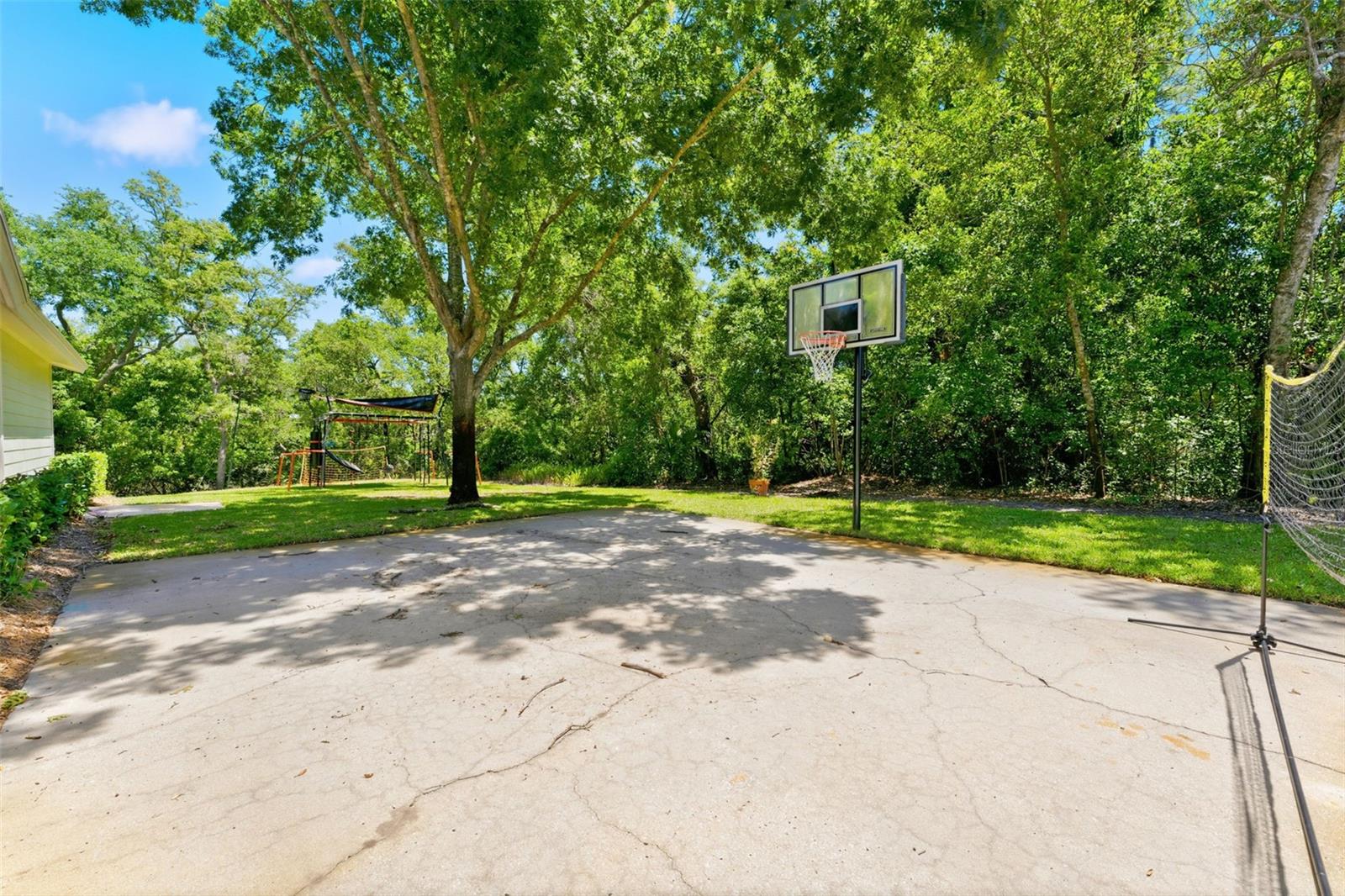 Half Basketball Court
