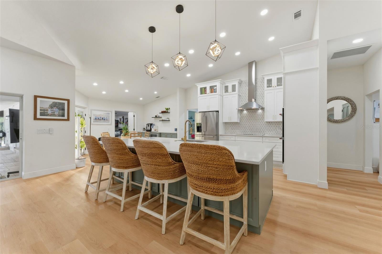 Kitchen with Seating