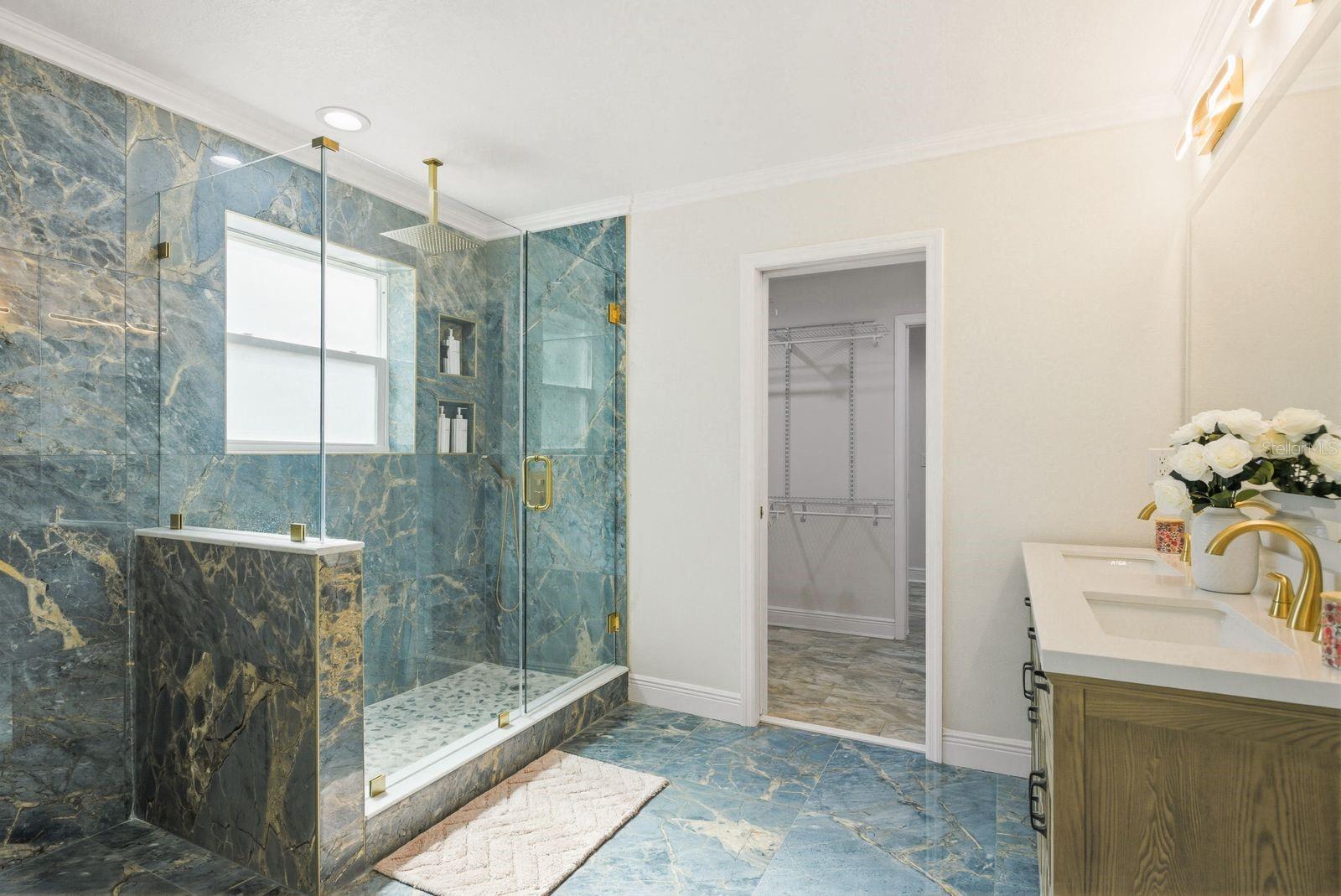 Primary Bathroom walk in shower