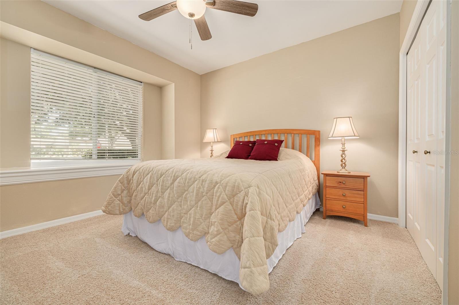 Bedroom #2, off the kitchen