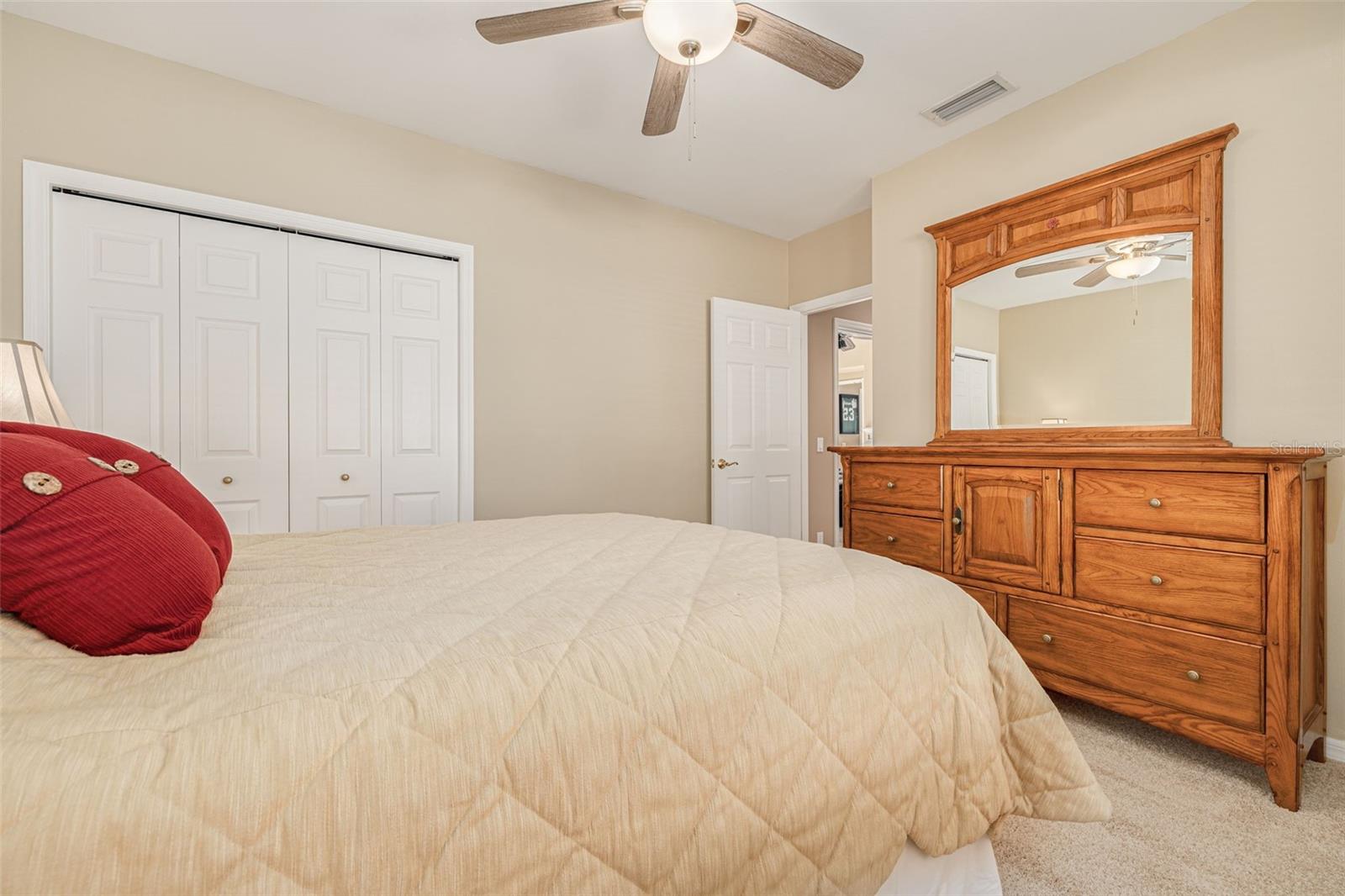 Bedroom #2, off the kitchen