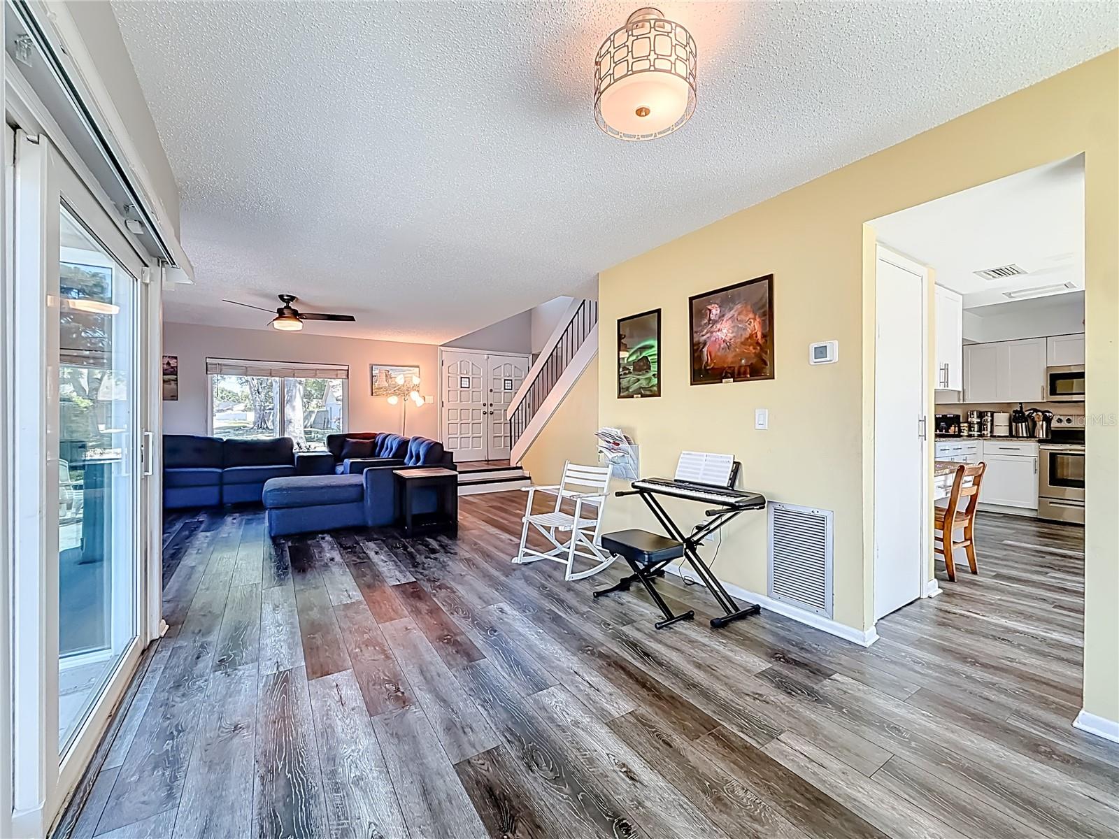 Dining Room - Living Room - Kitchen