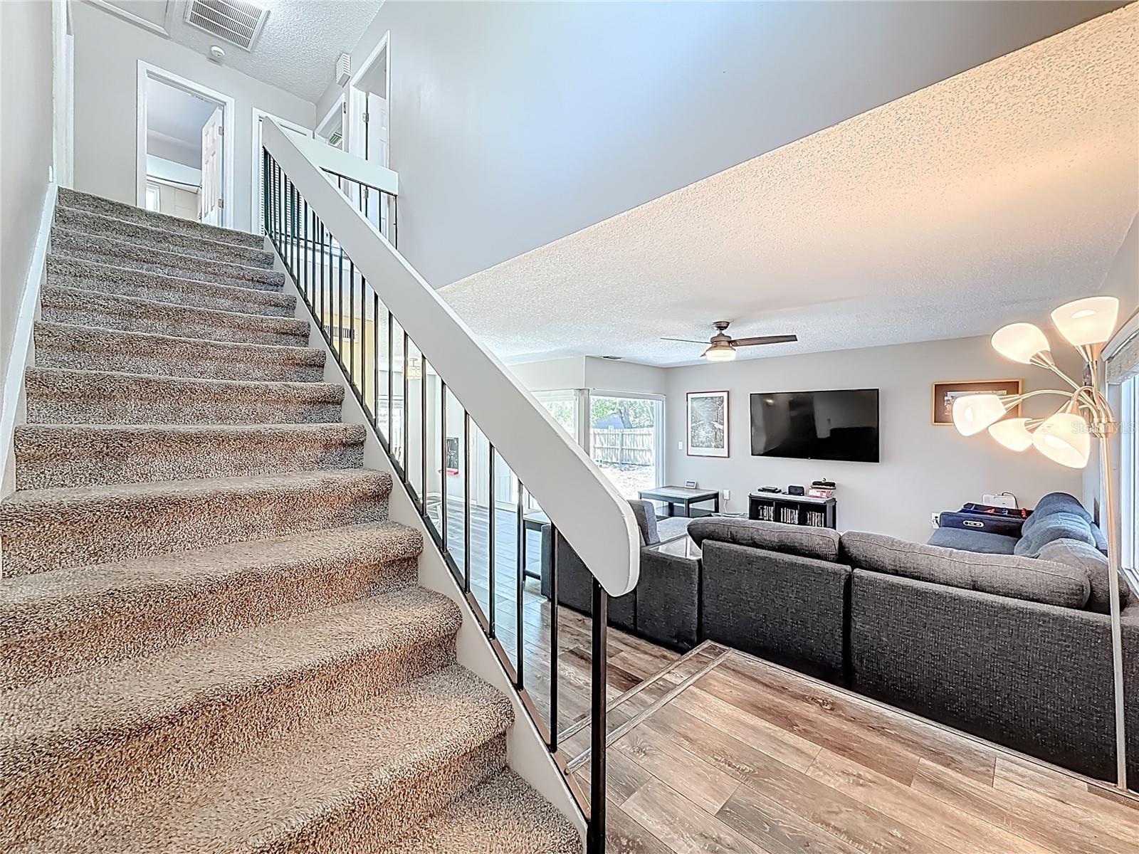 Stairs to the Sleeping Quarters