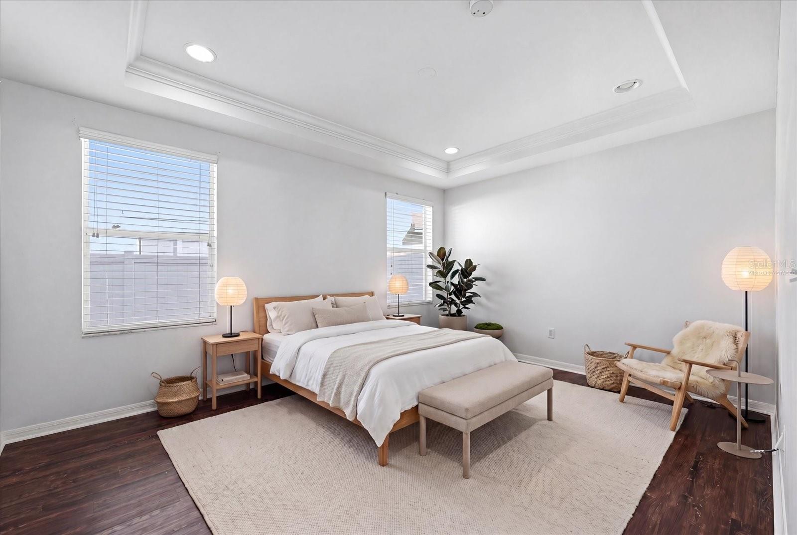 Primary Bedroom-Virtually Staged