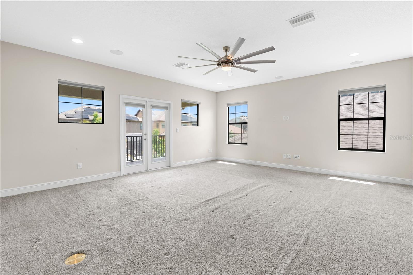 Upstairs bonus room