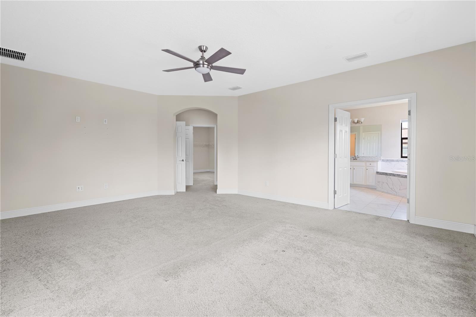 Upstairs master bedroom