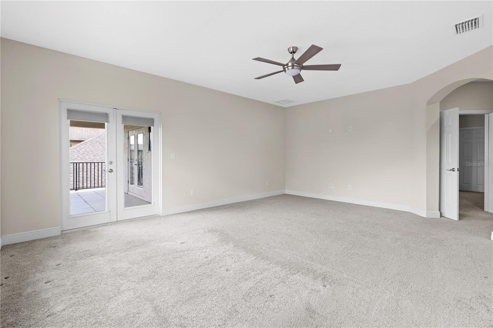 Upstairs  master bedroom