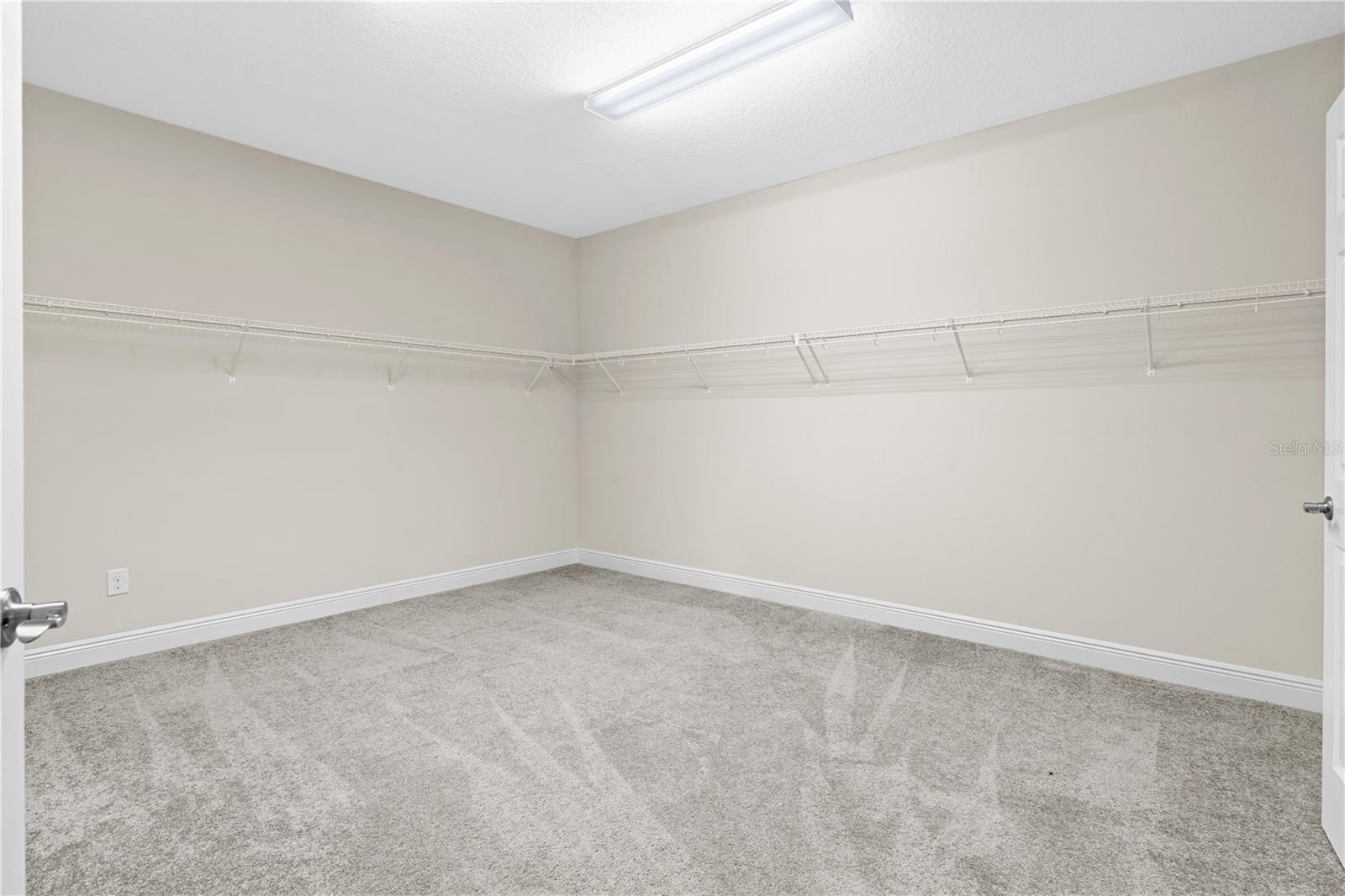 upstairs master closet