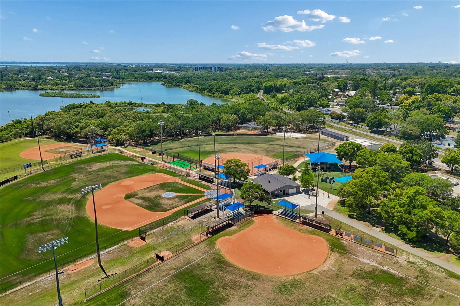 City Park is a short walk from home