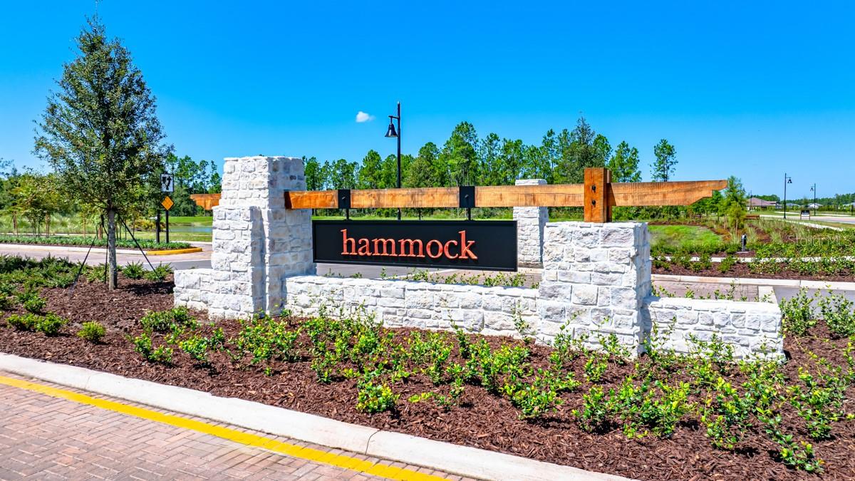 Hammock at Two Rivers Community Entrance