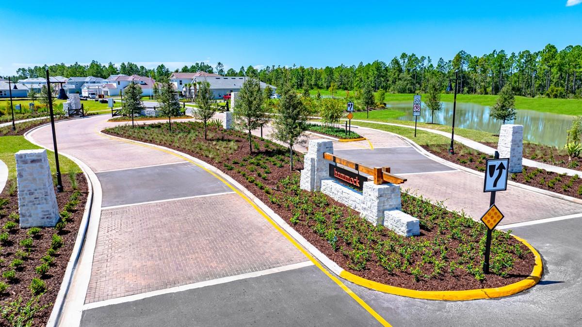 Hammock at Two Rivers Community Entrance