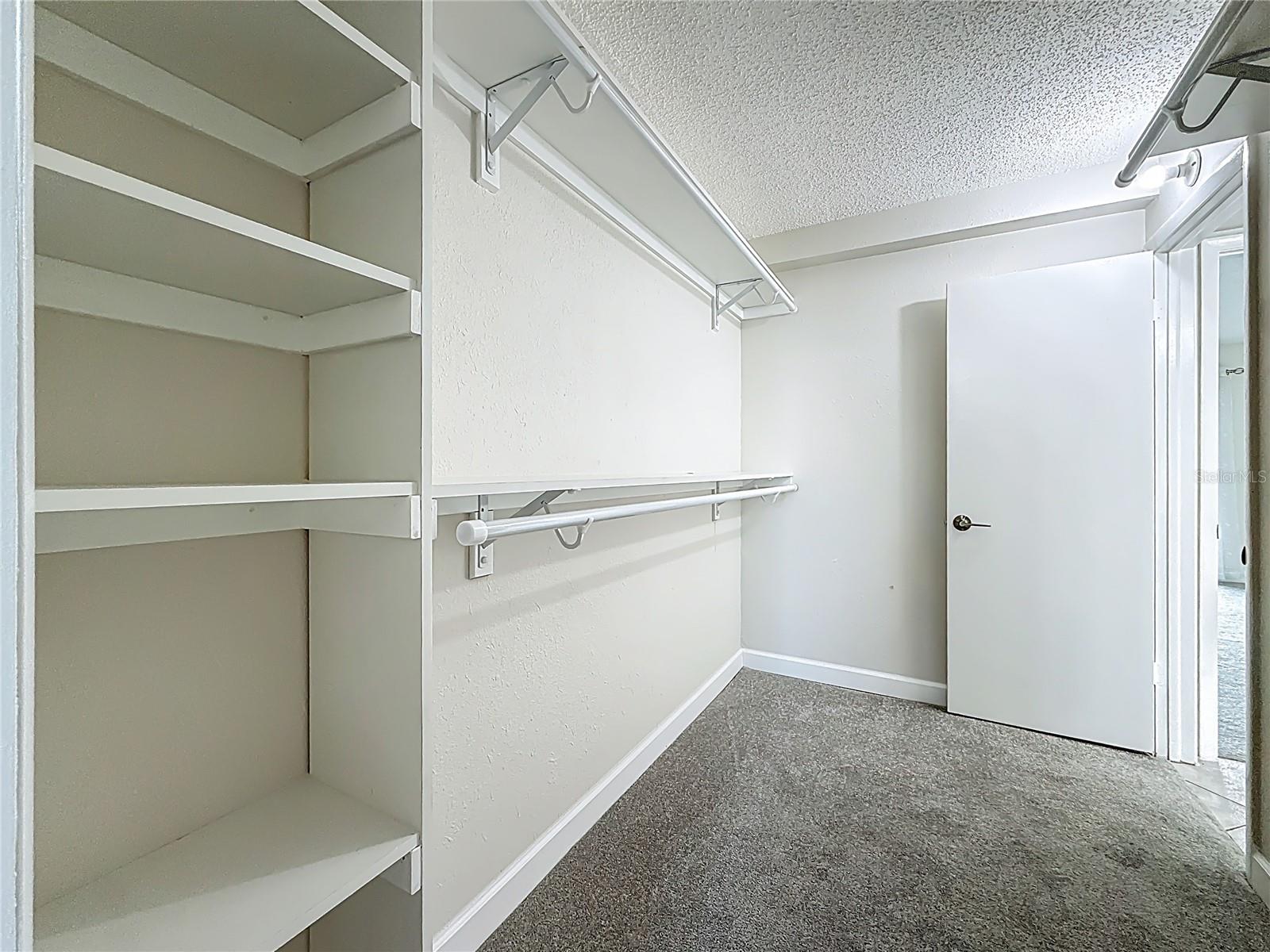 You have a nice spacious walk-in closet in your primary bedroom