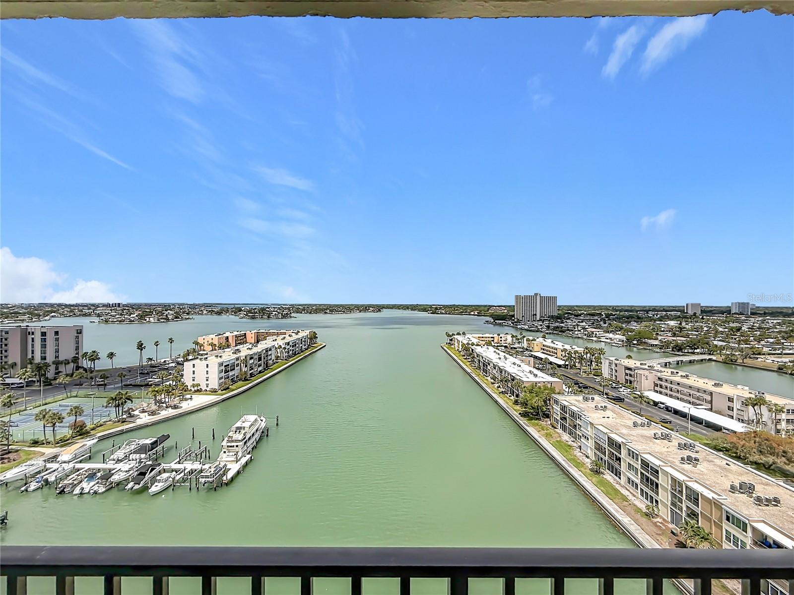 Direct open water views from your balcony