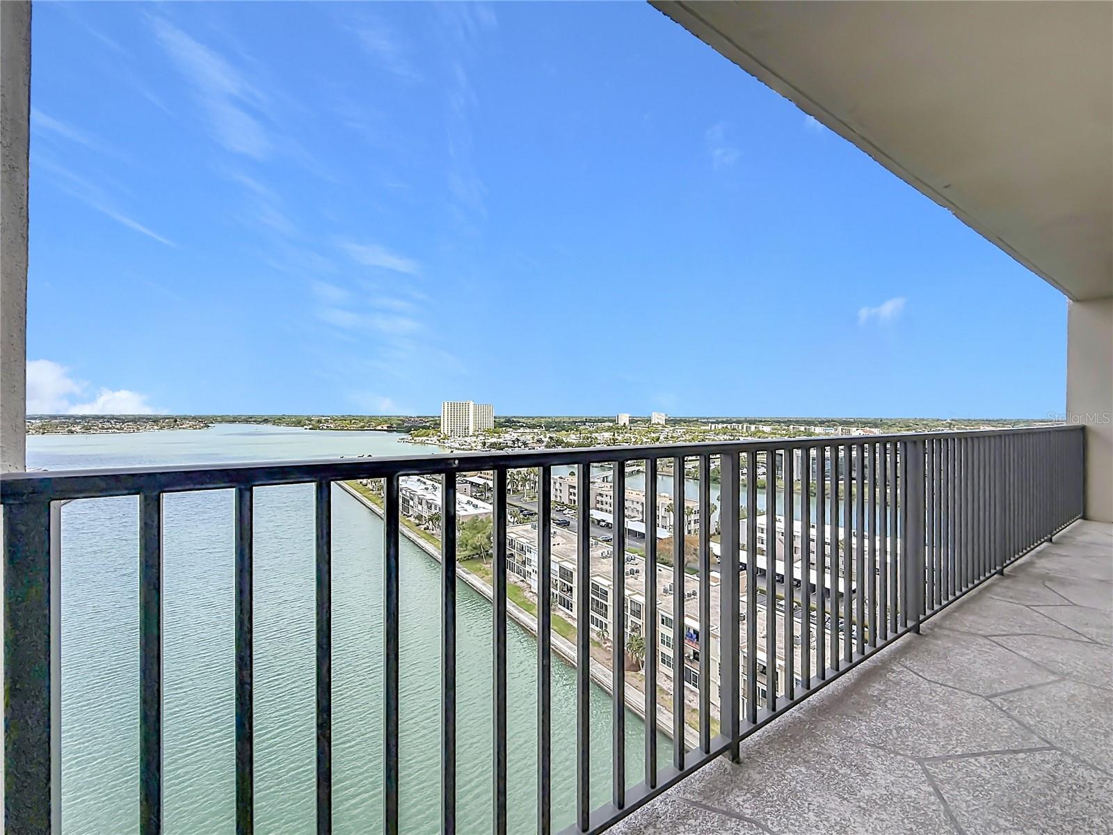 Views from the balcony