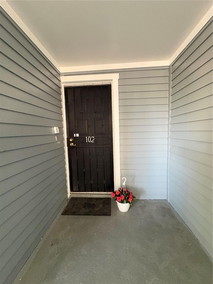 Front entrance