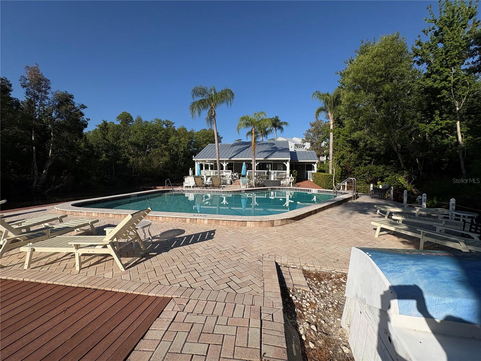 Clubhouse pool