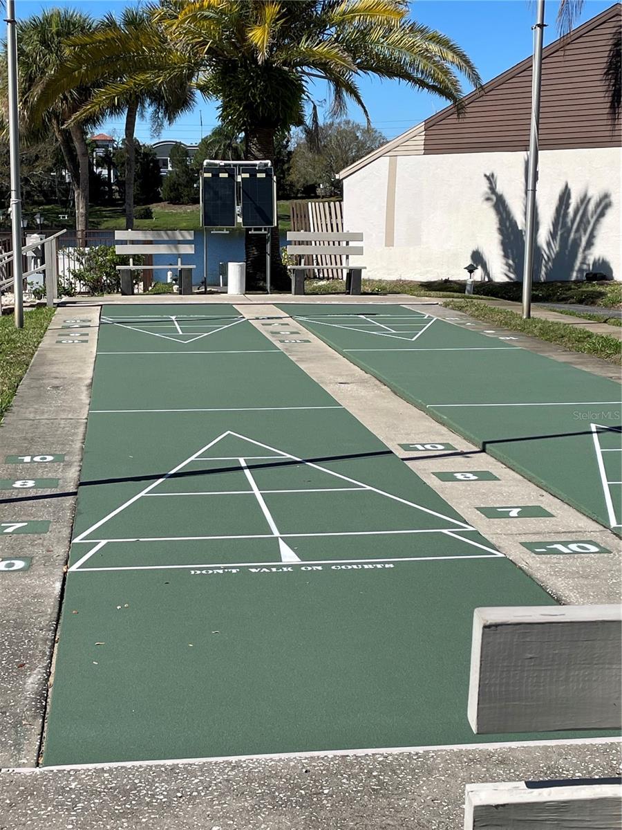 shuffleboard courts