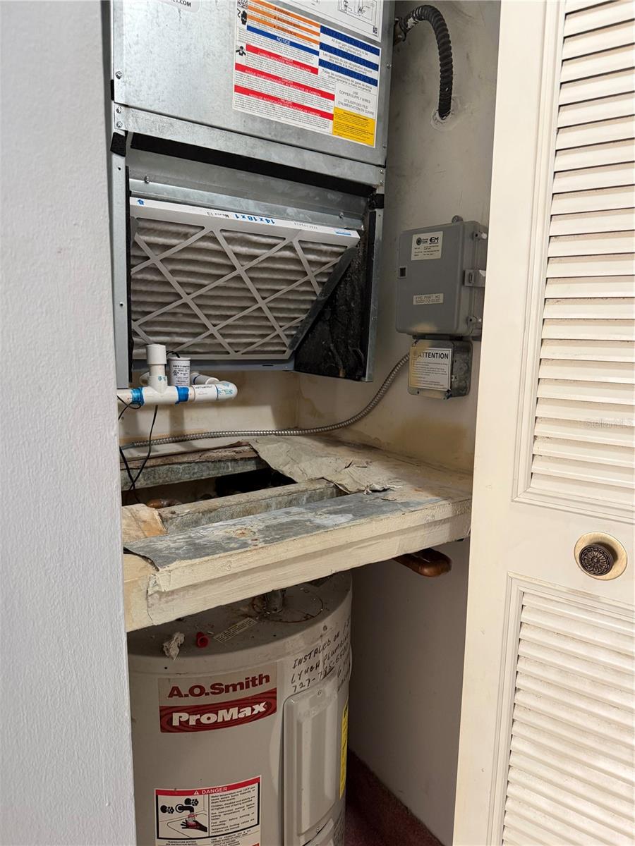 utility closet