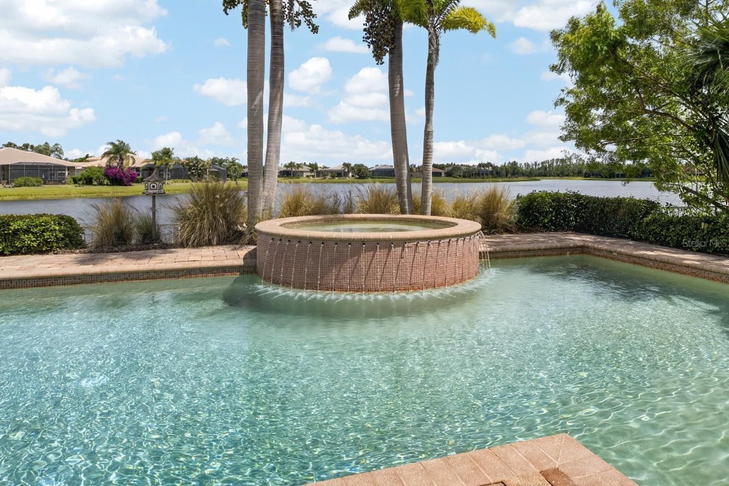 Lakefront Pool & Spa