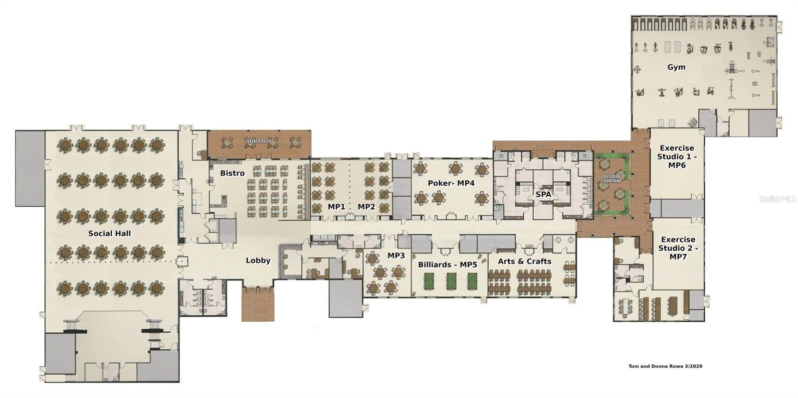 Community Clubhouse Floor Plan