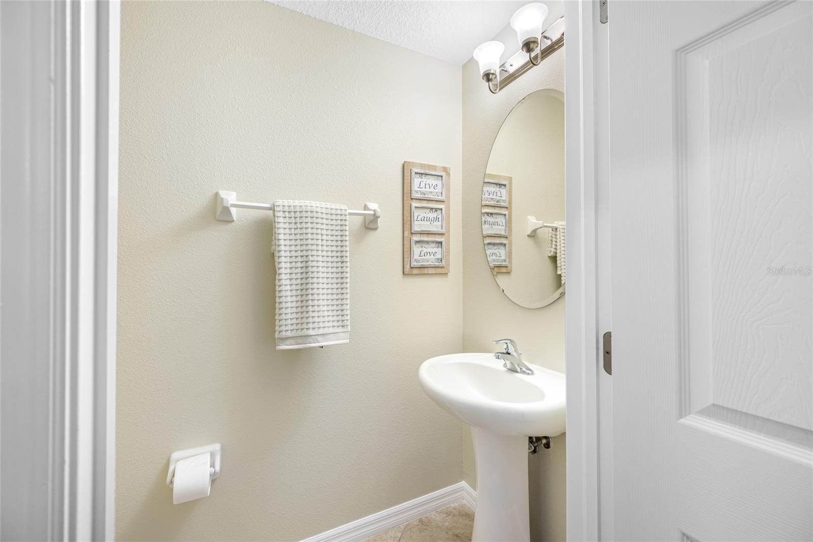 Powder Room downstairs near Great Room!