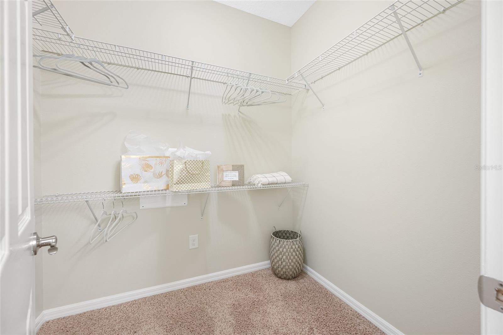 Primary Bedroom Walk-in Closet!