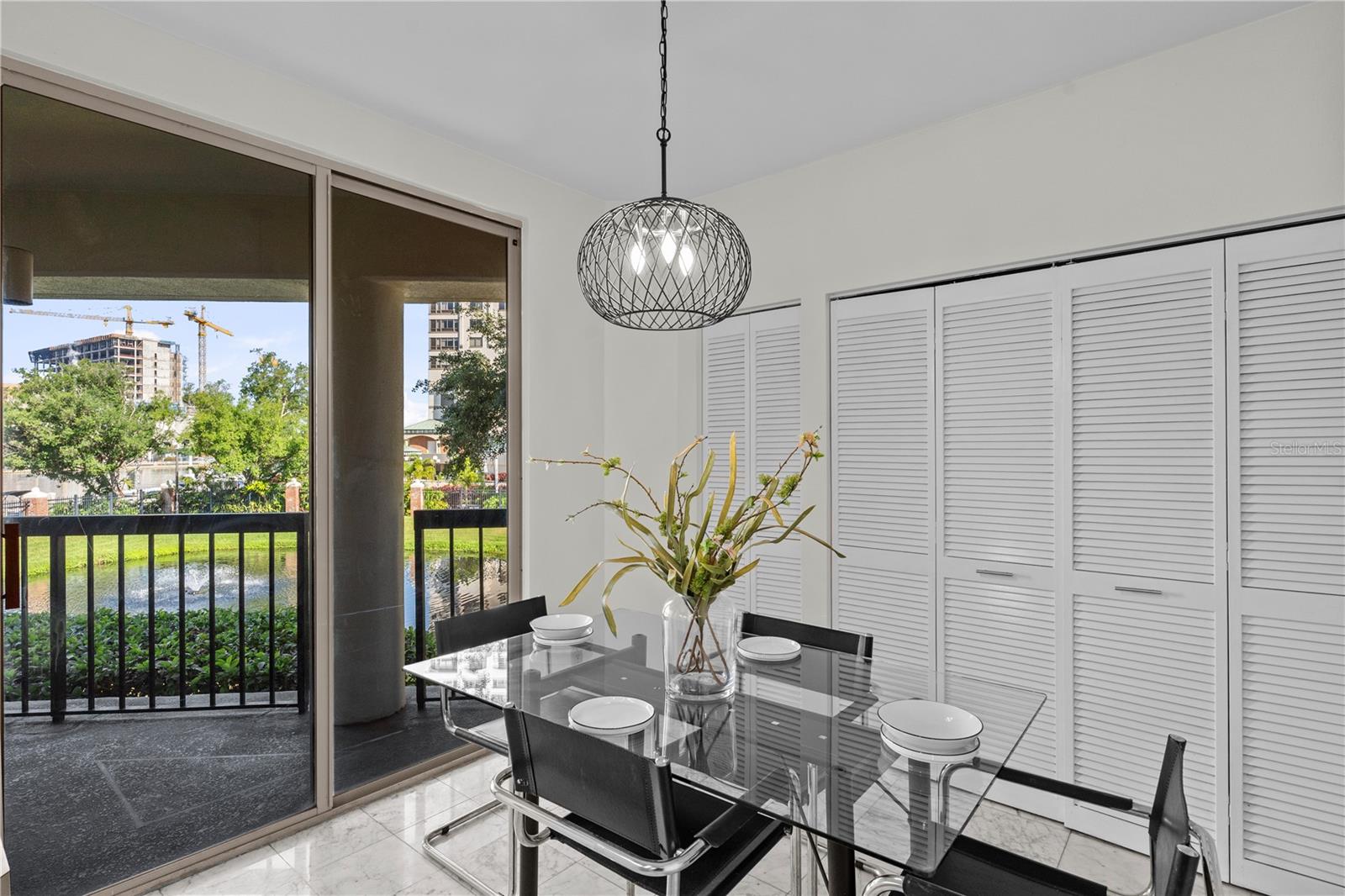 Eat in Space in kitchen