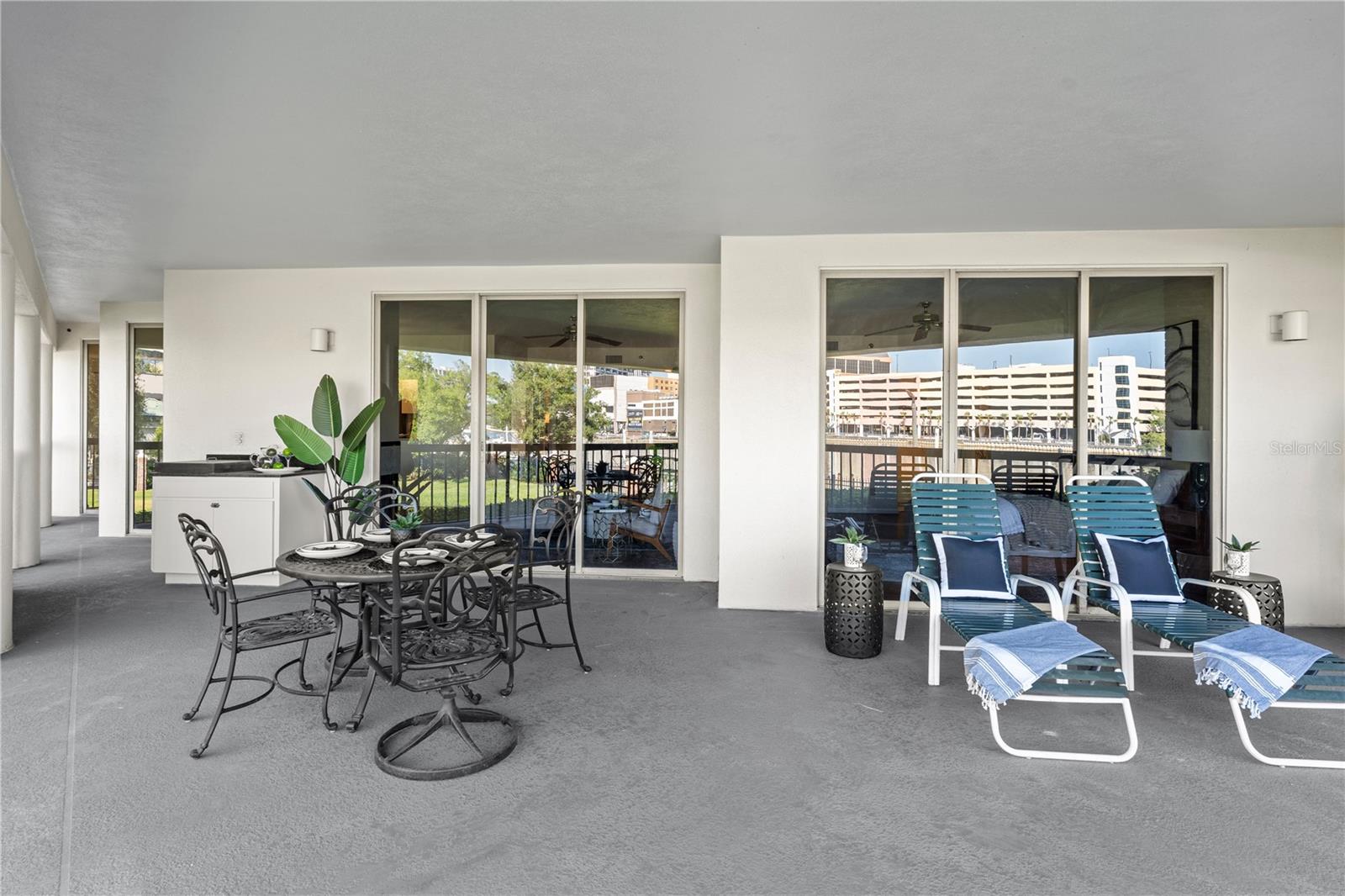 Waters views form nearly every room in this condo!