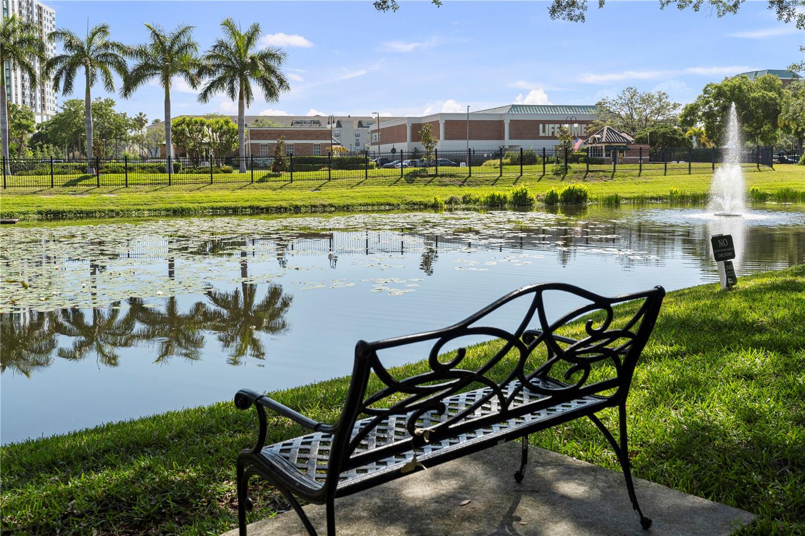 Walking distance to gym