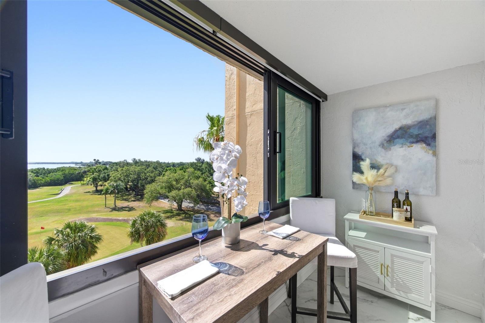 Spectacular views from your Sunroom!