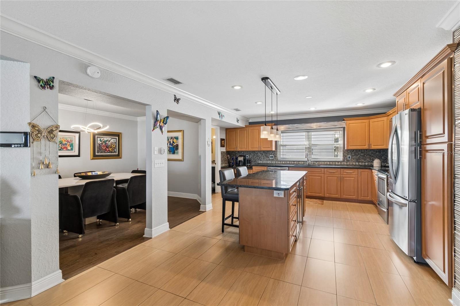 This townhouse feels more like a single-family home due to its nice wide layout