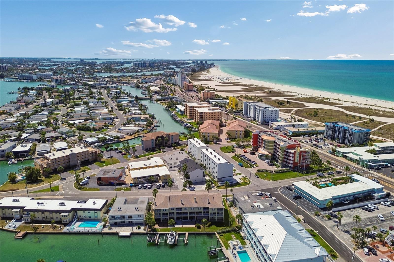 Look how close you are to the beautiful sandy beach