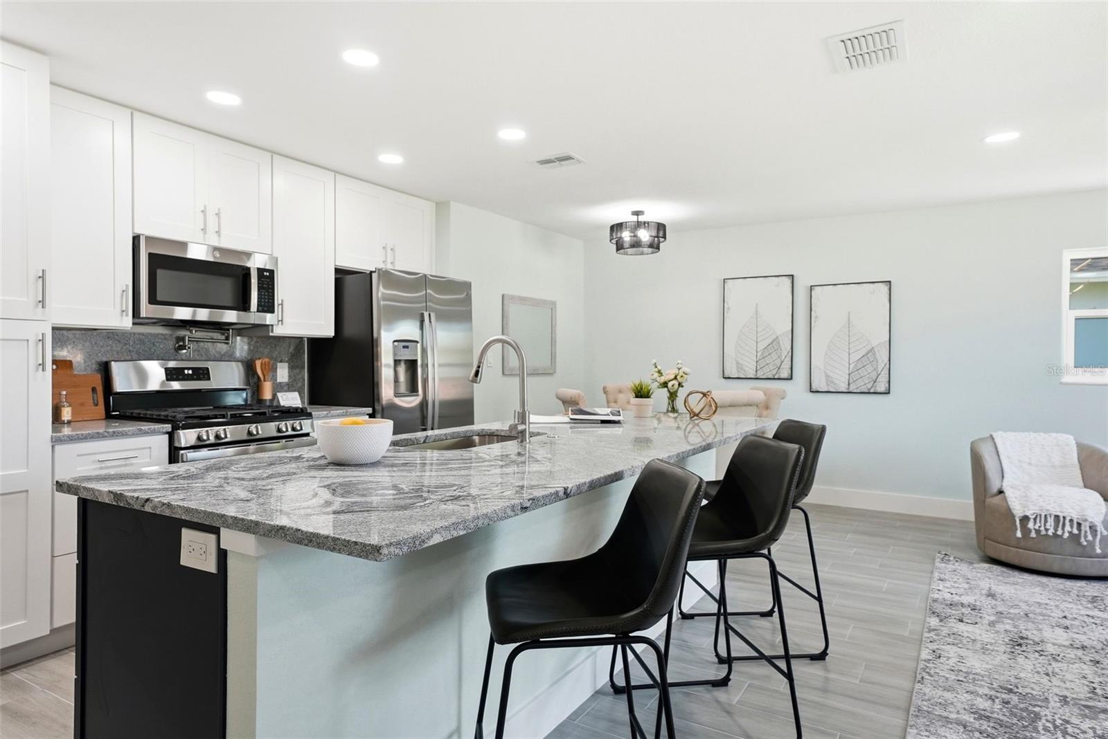 Stainless steel appliances