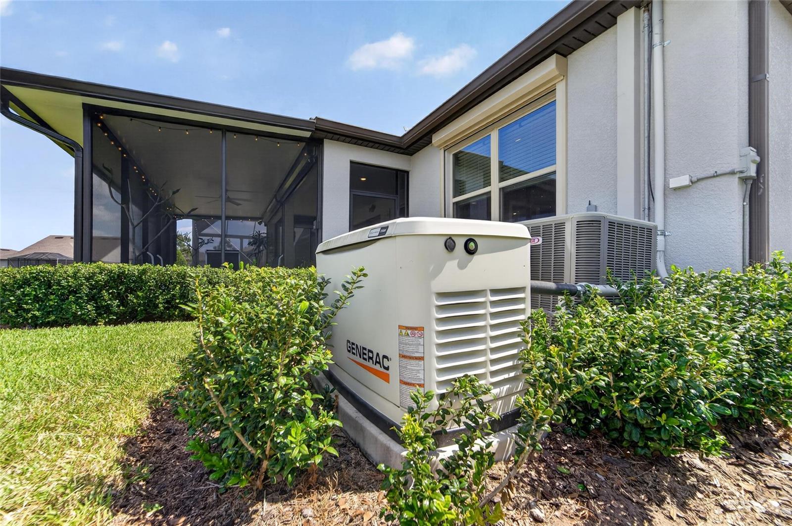 Comes with whole house generator