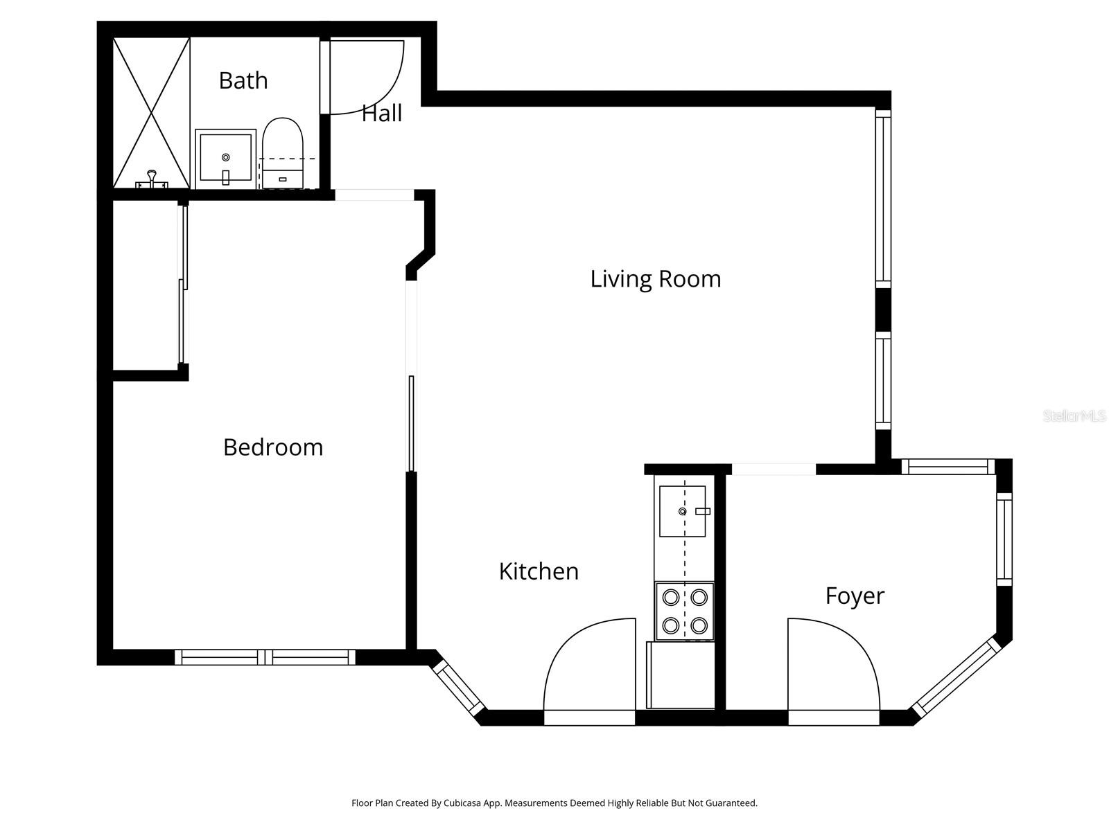 Smart floorplan for your Old Northeast and downtown getaway.