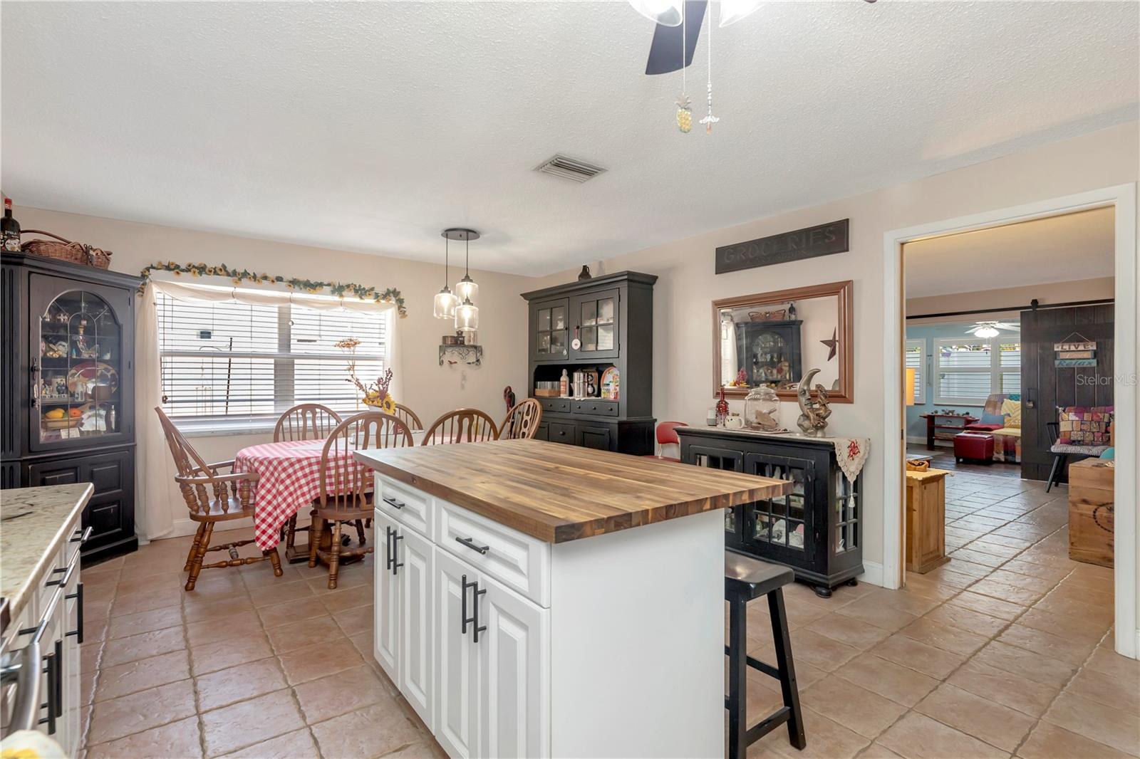 Spacious kitchen makes holidays a breeze.