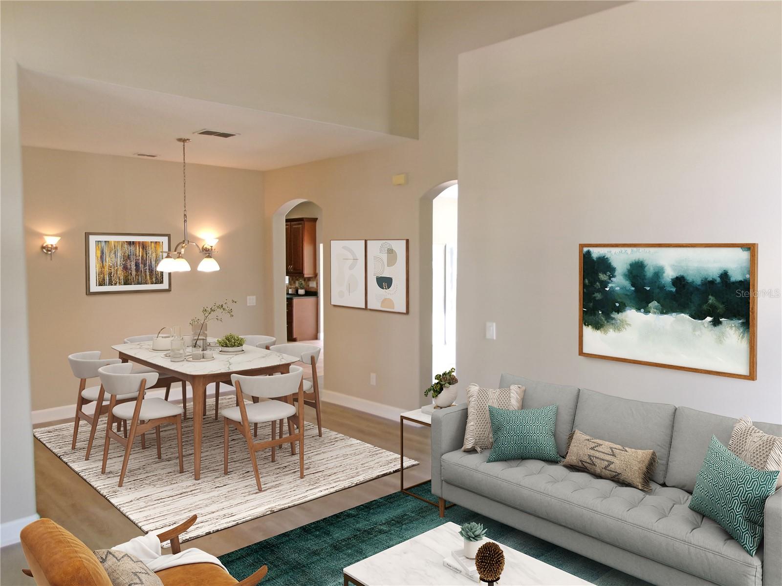 Living and Dining Room